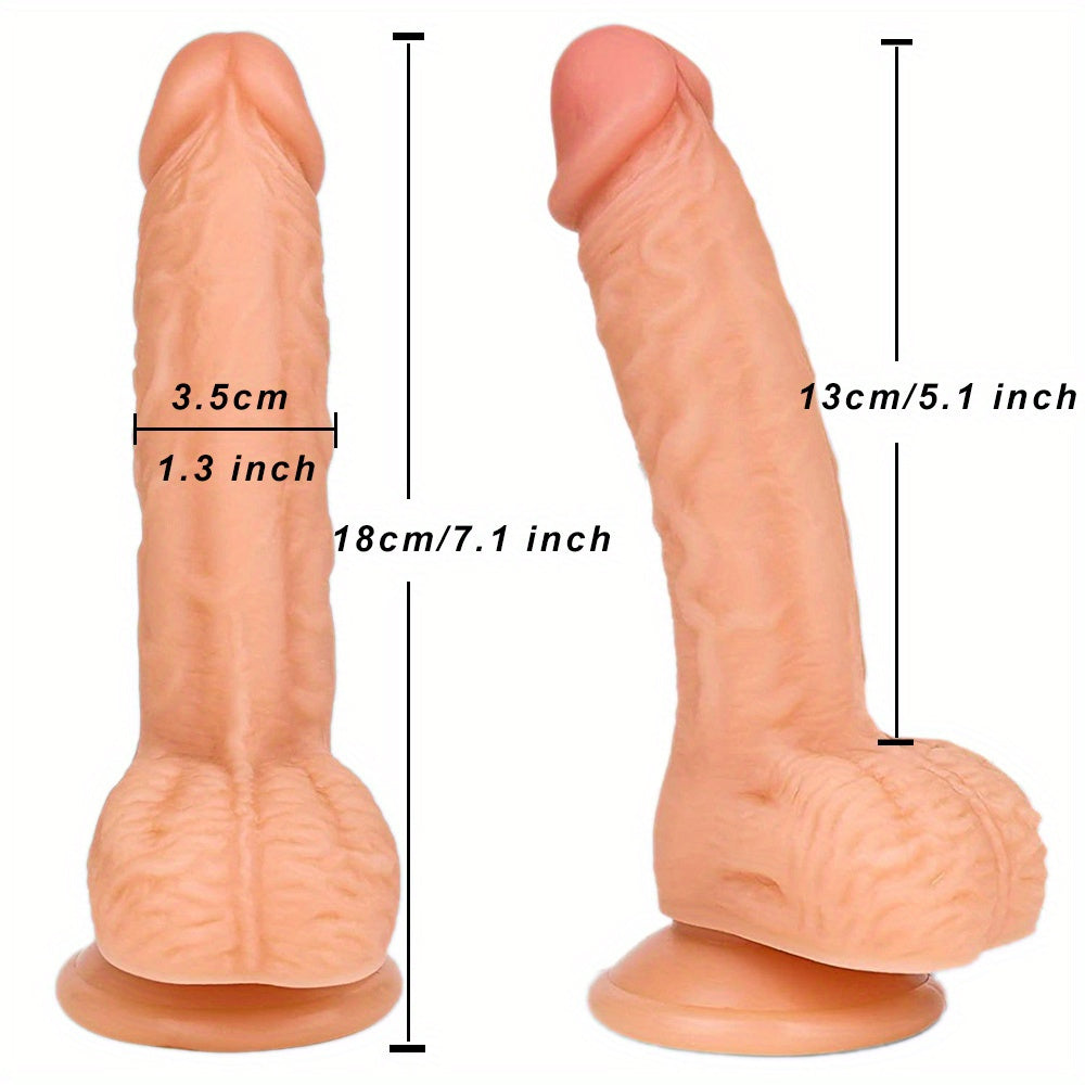 1 Realistic Fake Penis, 7 Inch