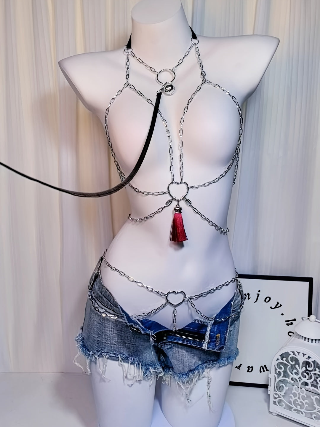 Sexy Aluminum Alloy Body Chain Necklace