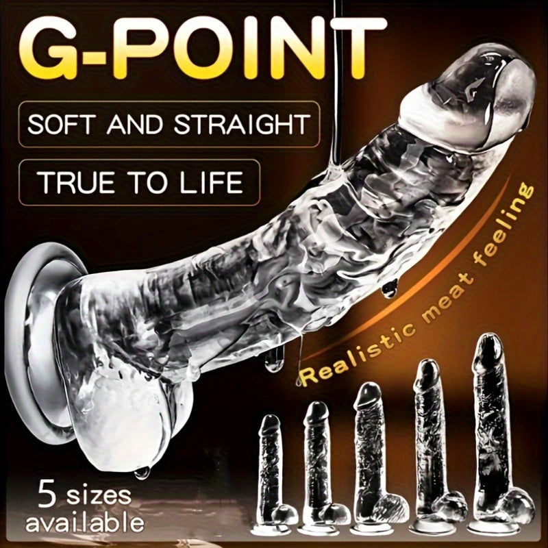 5-Size Realistic Dildo