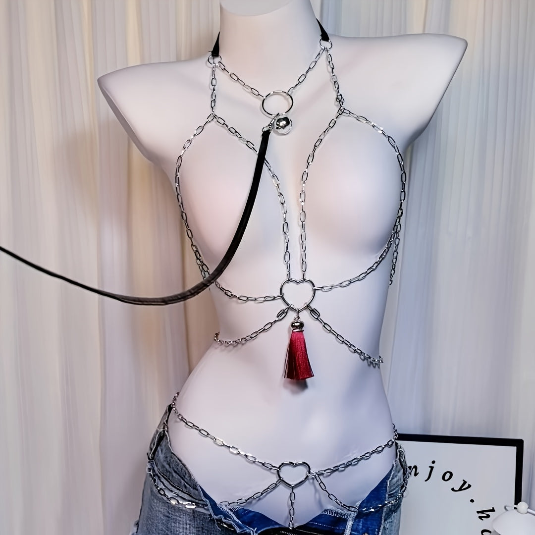 Sexy Aluminum Alloy Body Chain Necklace